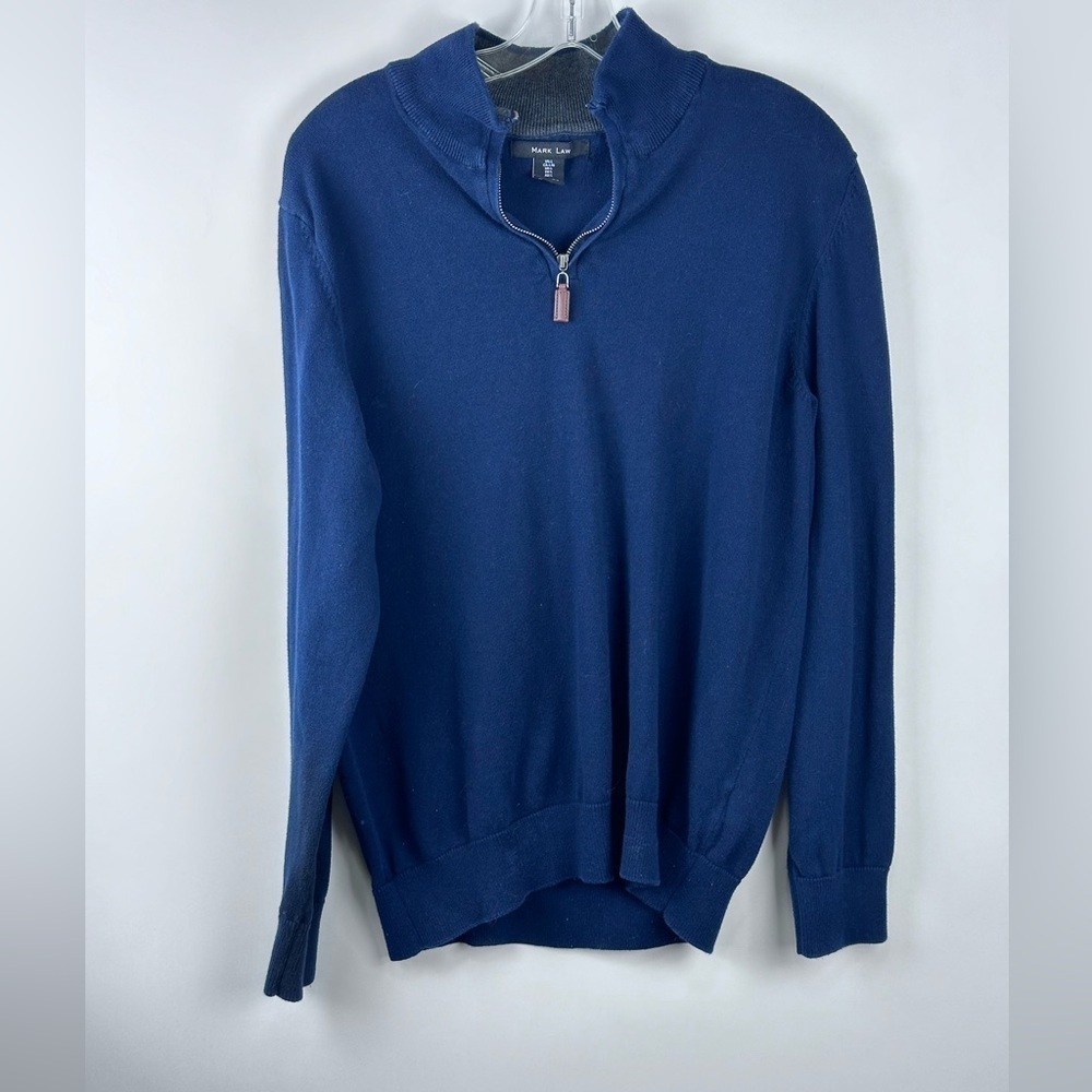 Men's 1/4 Zip Mock Neck Sweater